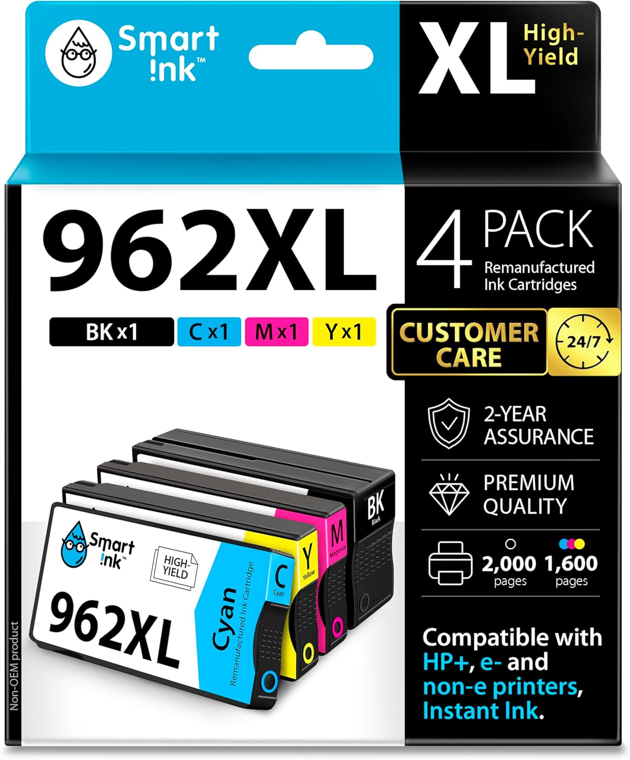 Smart Ink Remanufactured Ink Cartridges